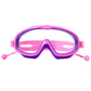 Pink Purple two border Anti-Fog UV Protection Leakproof Design Swim Goggles for Kids, 4Years - 10Years - Little Surprise Box