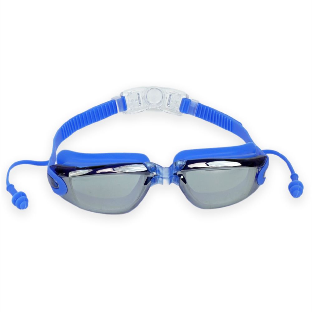 All Blue Eyelid Style Anti-Fog UV Protection Leakproof design Swim Goggles for Kids 10Years and above - Little Surprise Box