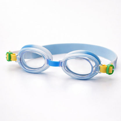 Blue & Green Croc Face, Anti-Fog UV Protection Leakproof Design Swim Goggles for Kids, 5Years - 10Years - Little Surprise Box
