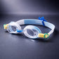 Blue & Green Croc Face, Anti-Fog UV Protection Leakproof Design Swim Goggles for Kids, 5Years - 10Years - Little Surprise Box