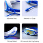 Blue & White Anti-Fog UV Protection Leakproof Swim Goggles for Kids, 7–15 Years - Little Surprise Box