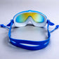 Blue & White Anti-Fog UV Protection Leakproof Swim Goggles for Kids, 7–15 Years - Little Surprise Box