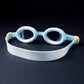 Blue & Yellow Dog Face, Anti-Fog UV Protection Leakproof Design Swim Goggles for Kids, 5Years - 10Years - Little Surprise Box