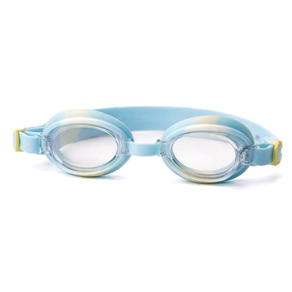 Blue & Yellow Dog Face, Anti-Fog UV Protection Leakproof Design Swim Goggles for Kids, 5Years - 10Years - Little Surprise Box