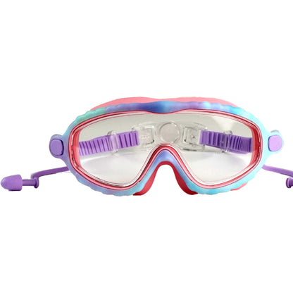 Pink & Blue Bubble Anti-Fog UV Protection Leakproof Design Swim Goggles for Kids, 4Years - 10Years - Little Surprise Box