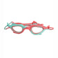 Pink & Mint Fishtail Designed Frame, Anti-Fog UV Protection Leakproof Design Swim Goggles for Kids, 3 years - 8 years -