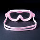 Pink 3dash Glass panel styled Anti-Fog UV Protection Leakproof design Swim Goggles for 12 years + & Adults - Little
