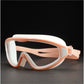 Pink with White Button style Anti-Fog UV Protection Leakproof design Swim Goggles for Adults - Little Surprise Box