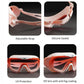Pink with Coral Full Glass panel styled Anti-Fog UV Protection Leakproof design Swim Goggles for Adults - Little Surprise Box
