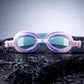 Pink & White Bow Face, Anti-Fog UV Protection Leakproof Design Swim Goggles for Kids, 5Years - 10Years - Little Surprise Box