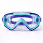Snorkelling Scuba Diving Mask, Purple Blue Anti-Fog Snorkelling-Style Swim Goggles for Kids, for Kids & Adults, 10Years and