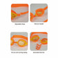 Starry Orange Anti-Fog UV Protection Leakproof Design Swim Goggles for Kids, 3Years - 8Years - Little Surprise Box