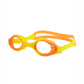 Tie Dye Yellow Blend with Orange Anti-Fog UV Protection Leakproof Design Swim Goggles for Kids, 1Year - 4Years - Little