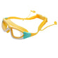 White Bordered Yellow Anti-Fog UV Protection Leakproof Design Swim Goggles for Kids, 4Years - 10Years - Little Surprise Box