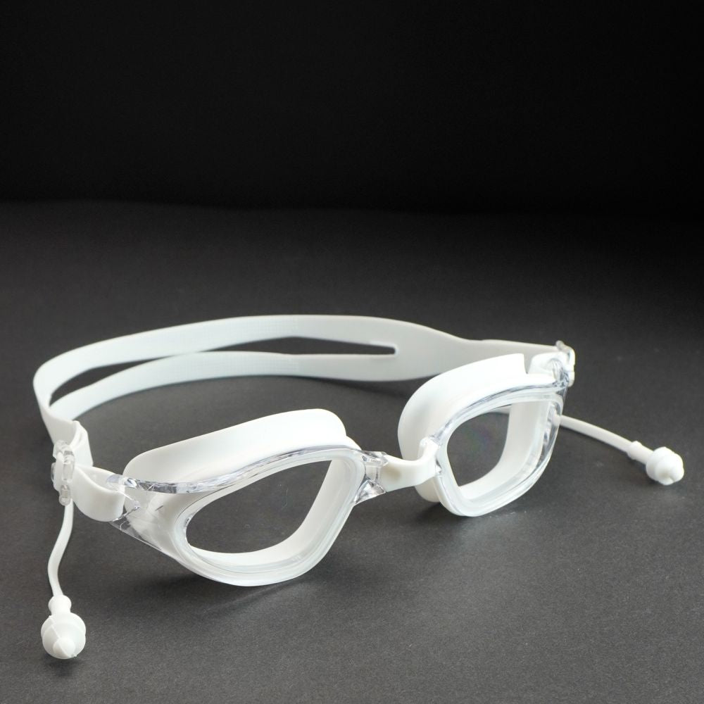 White Cat eye Shape Frame Anti-Fog UV Protection Leakproof design Swim Goggles for Adults - Little Surprise Box