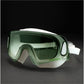 White with Green Ombre shaded Anti-Fog UV Protection Leakproof design Swim Goggles for Adults - Little Surprise Box