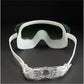 White with Green Ombre shaded Anti-Fog UV Protection Leakproof design Swim Goggles for Adults - Little Surprise Box