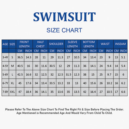 Dive 2-Piece set Black & Yellow Stamps Front-Zip Jacket Printed with Knee Length Shorts, 2.5mm Neoprene Kids Swimsuit with