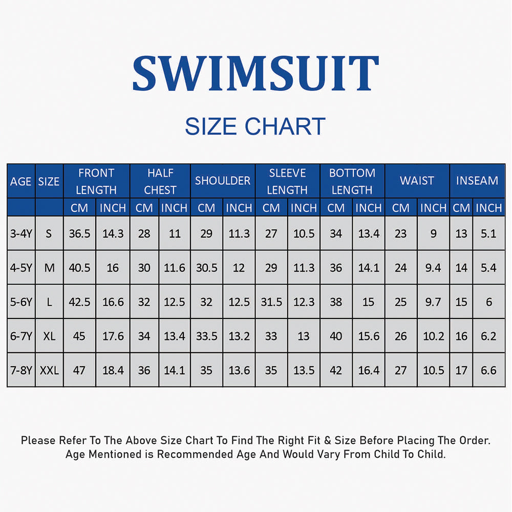 Dive 2-Piece set, Cobalt & Red Stamps Front-Zip Jacket with Knee Length Shorts, 2.5mm Neoprene Kids Swimsuit with Free