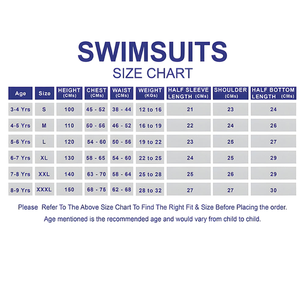 2 Pcs T-Shirt & Shorts Set Ivory, Teal & Yellow "Shine" Cartoon Print UPF 50+ Kids Swimwear with Matching Swim Cap With
