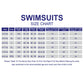 2 Pcs Top & Skort Set Red & Pink "Happy Surf Club" Cartoon Print UPF 50+ Swimwear with Matching Swim Cap for Girls With