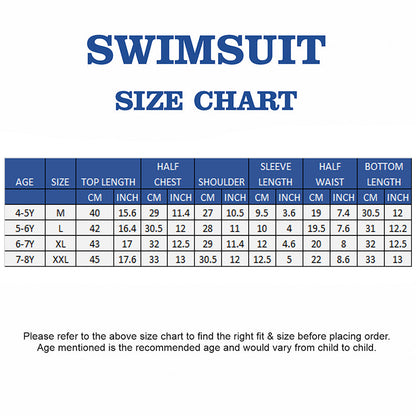 2 Pcs Geomteric Dino, T-shirt & Shorts Set, Toddlers & Kids Swimwear with matching Swim Cap, plus Free Wash Bag & Free Swim