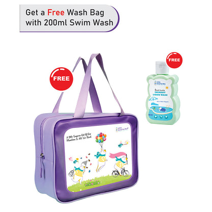 Blue Lhama, Toddlers & Kids Swimwear with Free Wash Bag & Free Swim Detergent - Little Surprise Box