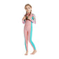 Full Length Dive Baby Pink Strawberry Printed Kids Swimwear In Upf 50+ Fabric with Free Washbag - Little Surprise Box