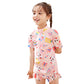 Pink Fruits and Rainbow Kids Swimwear UPF 50+ with matching Swim Cap & Free Washbag - Little Surprise Box
