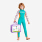 Dive Green Nautical Printed Full Length 2.5mm Neoprene Kids Swimsuit with Free Washbag - Little Surprise Box