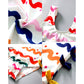 Multi Bows & Waves, Toddlers & Kids Swimwear with matching Swim Cap, plus Free Wash Bag & Free Swim Detergent - Little