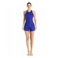 Dive Navy & Purple, Sleevless 2 mm Neoprene Teens & Adults Women's Swimsuit with Free Washbag-Small - Little Surprise Box