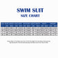 Full-Length Navy Blue Hood & Stirrup Foot Loop, Teens and Mens Swimwear in UPF 50+ with Free Washbag - Little Surprise Box