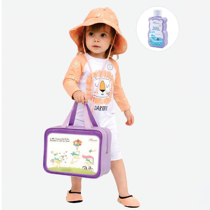 Orange Roar Lion, Toddlers & Kids Swimwear with matching Hat, Free Wash Bag & Free Swim Detergent - Little Surprise Box