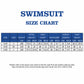 White & Blue Dog, Toddlers & Kids Swimwear with matching Hat, Free Wash Bag & Free Swim Detergent - Little Surprise Box