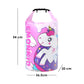 Pink Uni Big Size Clip on & Backpack style Waterproof Swimming Bag/ Beach Bag - Little Surprise Box