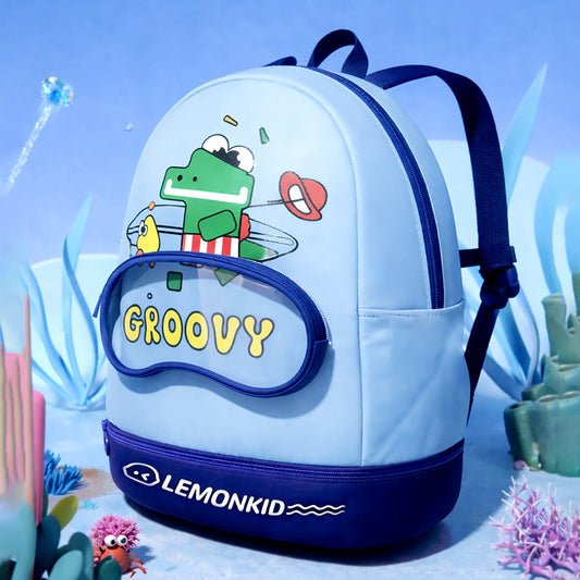 Blue Crocodile Kids Waterproof Swimming Bag/ Beach Bag - Little Surprise Box