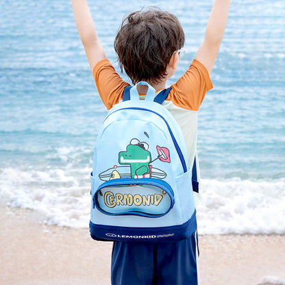 Blue Crocodile Kids Waterproof Swimming Bag/ Beach Bag - Little Surprise Box