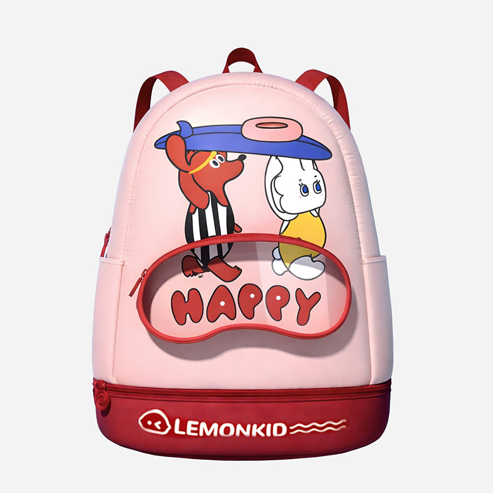 Doggy & Bunny with Surfbaord, Kids Waterproof Swimming Bag/ Beach Bag - Little Surprise Box