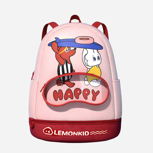 Doggy & Bunny with Surfbaord, Kids Waterproof Swimming Bag/ Beach Bag - Little Surprise Box
