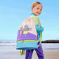 Beige Ice Cream Kids Waterproof Swimming Bag/ Beach Bag - Little Surprise Box
