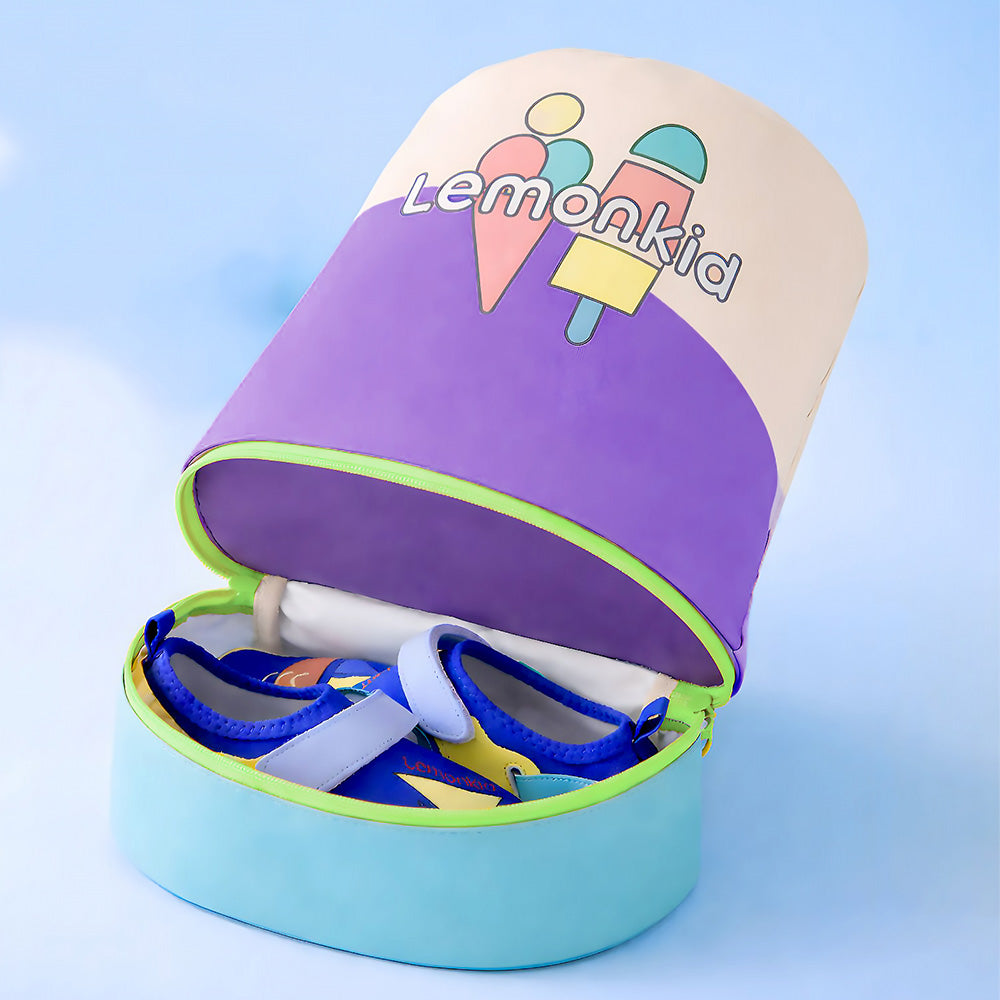 Beige Ice Cream Kids Waterproof Swimming Bag/ Beach Bag - Little Surprise Box