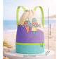 Beige Ice Cream Kids Waterproof Swimming Bag/ Beach Bag - Little Surprise Box