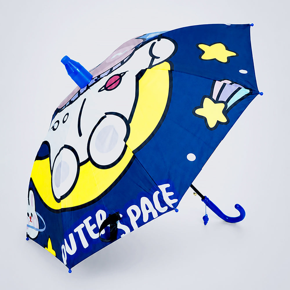 Bear Space with Shutter style cover Kids-Umbrella 6-12Y