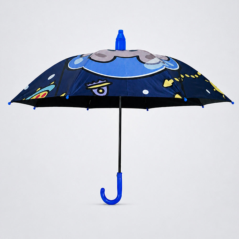 Bear Space with Shutter style cover Kids-Umbrella 6-12Y