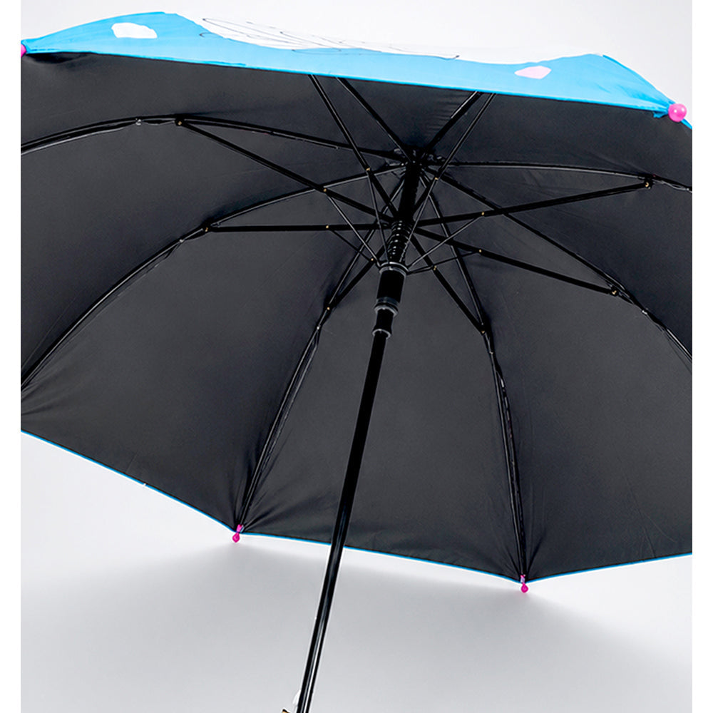Blue Mermaid with Shutter style cover Kids-Umbrella-6-13Y