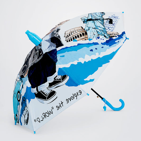 Mr. Tedd with Shutter style cover Kids-Umbrella-6-13Y