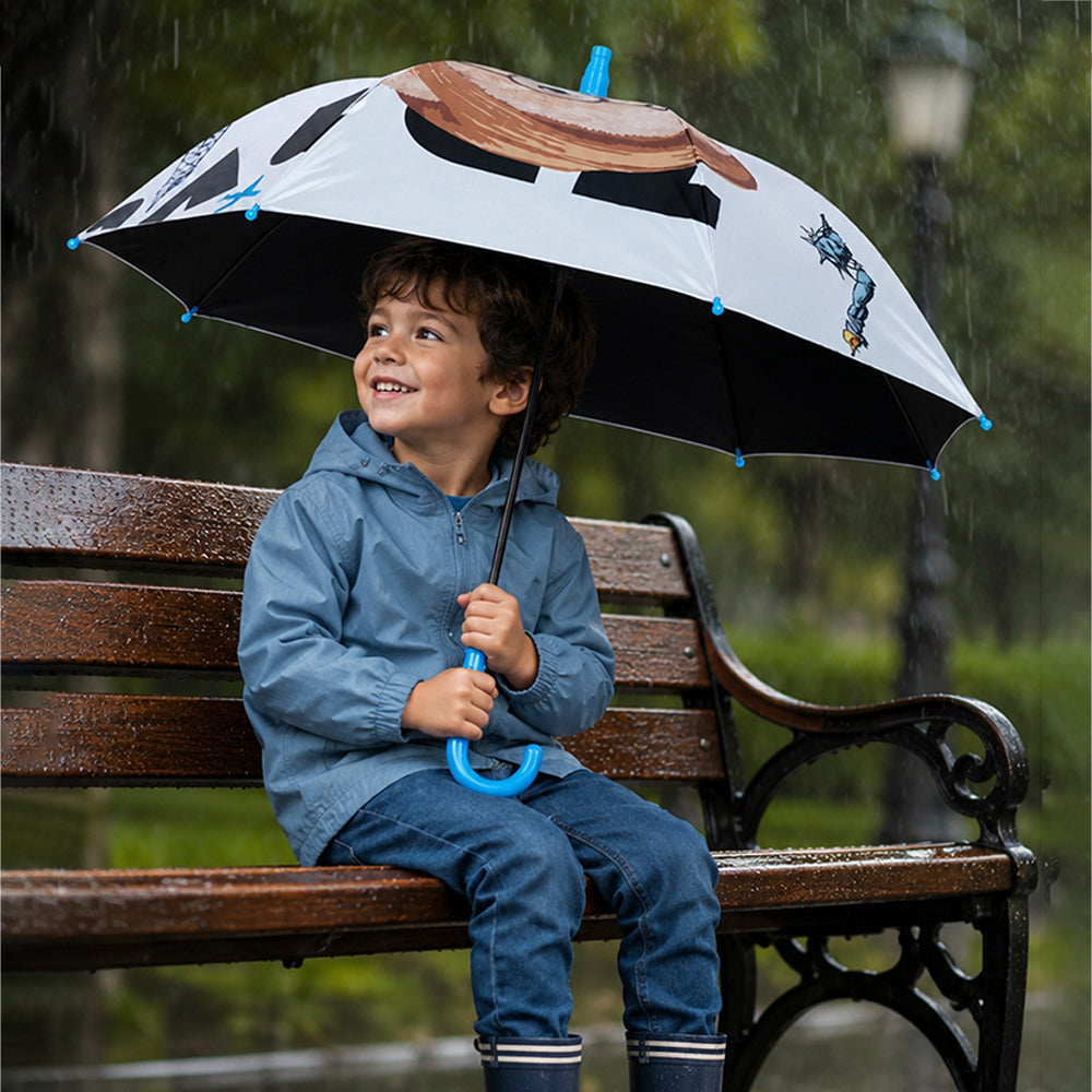 Mr. Tedd with Shutter style cover Kids-Umbrella-6-13Y