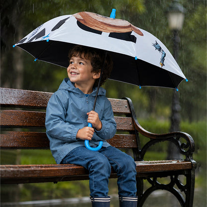 Mr. Tedd with Shutter style cover Kids-Umbrella-6-13Y