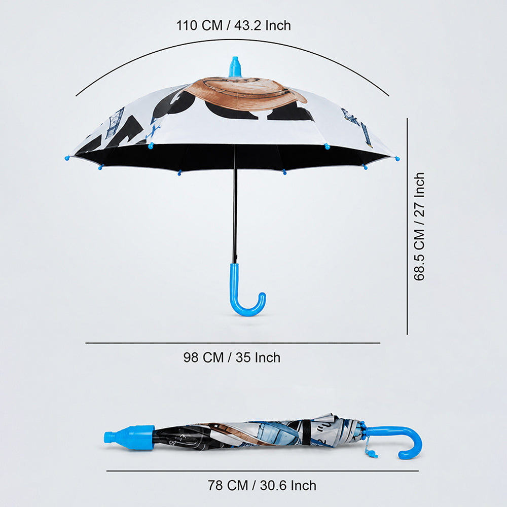 Mr. Tedd with Shutter style cover Kids-Umbrella-6-13Y